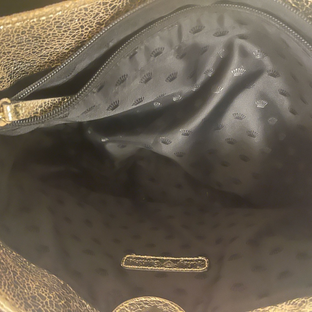 Juicy Couture Shimmery Gold Tote with Front Pocket - Picture 8 of 8